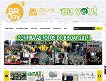 Tablet Screenshot of brazilianday.com